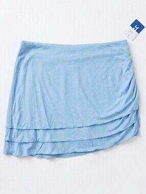 NWT JoyLab Game Day High-Rise Athletic Skort Built-In Shorts Tranquility Blue XL